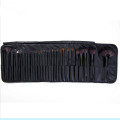 32PCS Professional Cosmetic Brush Set with Black PU Leather Bag